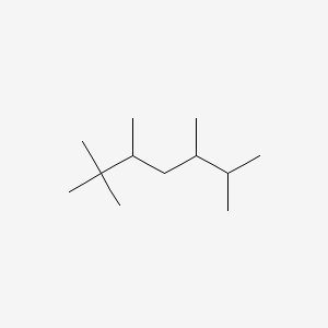 molecular formula C12H26 B15456489 2,2,3,5,6-Pentamethylheptane CAS No. 62198-87-2