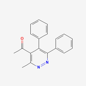 1-(3-Methyl-5,6-diphenylpyridazin-4-yl)ethan-1-one