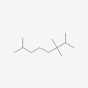 2,3,3,7-Tetramethyloctane