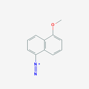 5-Methoxynaphthalene-1-diazonium