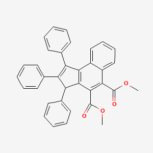 Dimethyl 1,2,3-triphenyl-3H-cyclopenta[a]naphthalene-4,5-dicarboxylate