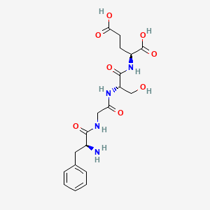 L-Phenylalanylglycyl-L-seryl-L-glutamic acid