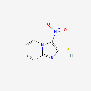 3-Nitroimidazo[1,2-a]pyridine-2-thiol