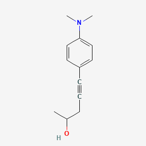 5-[4-(Dimethylamino)phenyl]pent-4-yn-2-ol