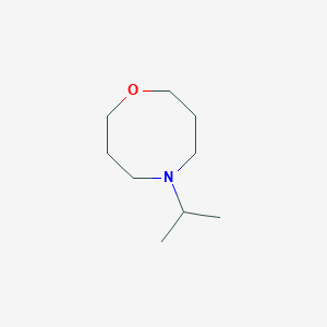 2H-1,5-Oxazocine, hexahydro-5-(1-methylethyl)-