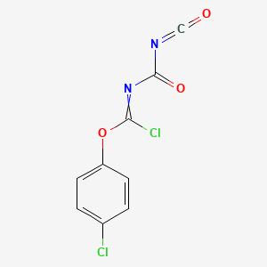 4-Chlorophenyl (isocyanatocarbonyl)carbonochloridimidate