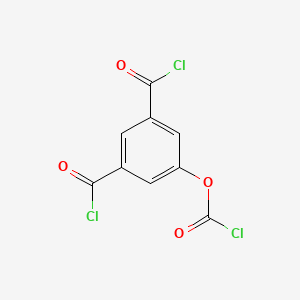 3,5-Bis(chlorocarbonyl)phenyl carbonochloridate