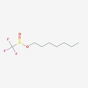 Heptyl trifluoromethanesulfinate