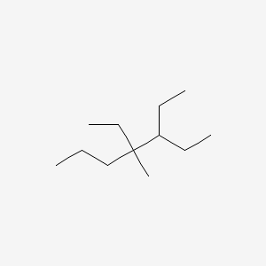 molecular formula C12H26 B15456785 3,4-Diethyl-4-methylheptane CAS No. 62199-02-4