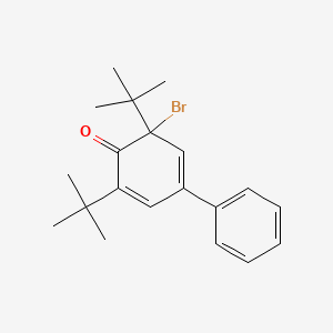 3-Bromo-3,5-di-tert-butyl[1,1'-biphenyl]-4(3H)-one