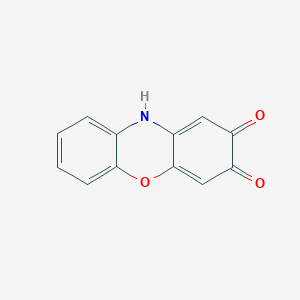 B154568 10H-phenoxazine-2,3-dione CAS No. 1915-49-7