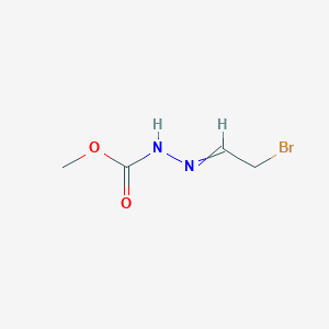 Methyl 2-(2-bromoethylidene)hydrazine-1-carboxylate