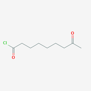 molecular formula C9H15ClO2 B15456841 8-Oxononanoyl chloride CAS No. 61720-60-3