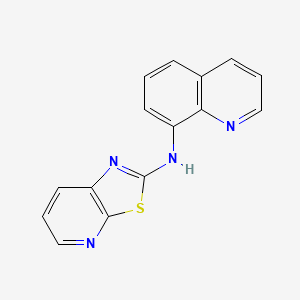 N-([1,3]Thiazolo[5,4-b]pyridin-2-yl)quinolin-8-amine