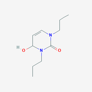 4-Hydroxy-1,3-dipropyl-3,4-dihydropyrimidin-2(1H)-one