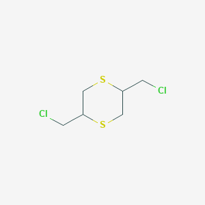 molecular formula C6H10Cl2S2 B15456885 1,4-Dithiane, 2,5-bis(chloromethyl)- CAS No. 61704-46-9