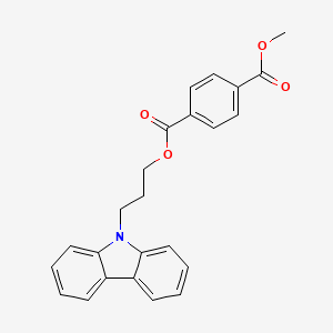 3-(9H-Carbazol-9-yl)propyl methyl benzene-1,4-dicarboxylate