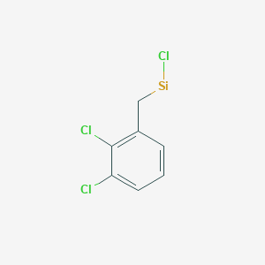 molecular formula C7H5Cl3Si B15456945 CID 71391930 CAS No. 61810-80-8