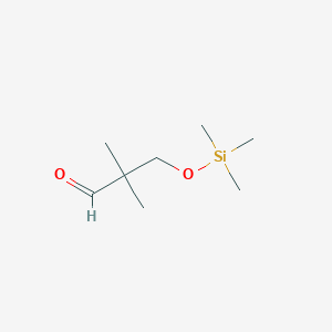 Propanal, 2,2-dimethyl-3-[(trimethylsilyl)oxy]-