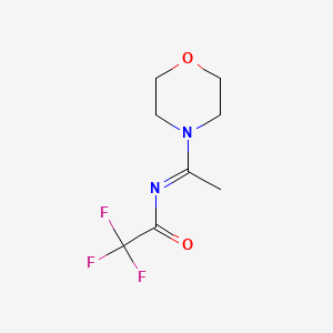 Acetamide, 2,2,2-trifluoro-N-[1-(4-morpholinyl)ethylidene]-