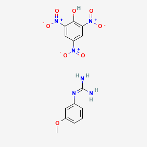 2-(3-Methoxyphenyl)guanidine;2,4,6-trinitrophenol