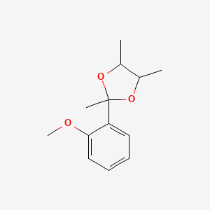 2-(2-Methoxyphenyl)-2,4,5-trimethyl-1,3-dioxolane