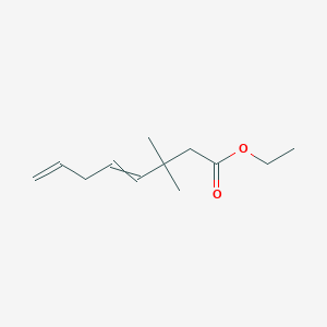 Ethyl 3,3-dimethylocta-4,7-dienoate