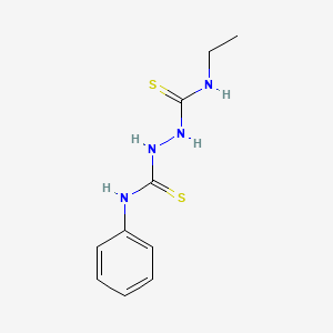 N~1~-Ethyl-N~2~-phenylhydrazine-1,2-dicarbothioamide