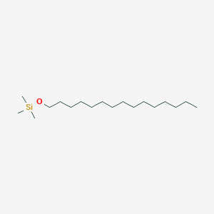 molecular formula C18H40OSi B15457267 1-Trimethylsilyloxypentadecane CAS No. 61736-79-6