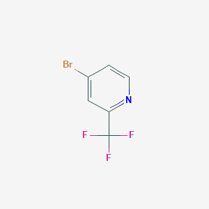 molecular formula C6H3BrF3N B154573 4-溴-2-(三氟甲基)吡啶 CAS No. 887583-90-6