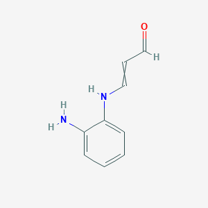 3-(2-Aminoanilino)prop-2-enal