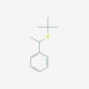 Benzene, [1-[(1,1-dimethylethyl)thio]ethyl]-