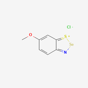 6-Methoxy-1,2,3-benzothiaselenazol-2-ium chloride