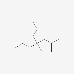 molecular formula C12H26 B15457397 2,4-Dimethyl-4-propylheptane CAS No. 62185-31-3