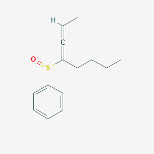 molecular formula C15H20OS B15457404 1-Methyl-4-(octa-2,3-diene-4-sulfinyl)benzene CAS No. 62014-93-1