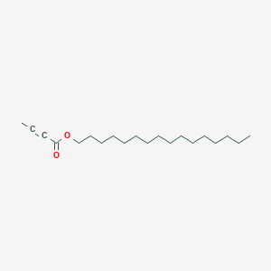 molecular formula C20H36O2 B15457439 Hexadecyl but-2-ynoate CAS No. 61747-69-1