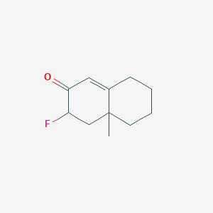 3-Fluoro-4a-methyl-4,4a,5,6,7,8-hexahydronaphthalen-2(3H)-one