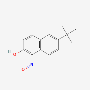 6-Tert-butyl-1-nitrosonaphthalen-2-ol