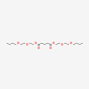 molecular formula C21H40O8 B15457560 Bis[2-(2-butoxyethoxy)ethyl] pentanedioate CAS No. 61827-65-4