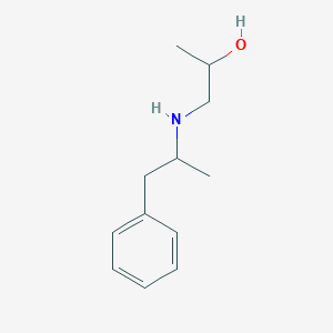 1-[(1-Phenylpropan-2-yl)amino]propan-2-ol