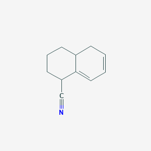 1,2,3,4,4a,5-Hexahydronaphthalene-1-carbonitrile