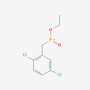 [(2,5-Dichlorophenyl)methyl](ethoxy)oxophosphanium