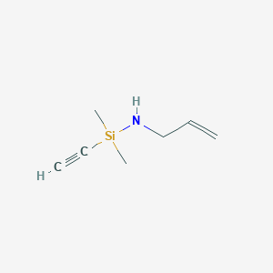 1-Ethynyl-1,1-dimethyl-N-(prop-2-en-1-yl)silanamine