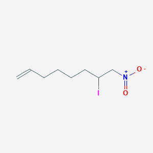 molecular formula C8H14INO2 B15457743 7-Iodo-8-nitrooct-1-ene CAS No. 61846-92-2