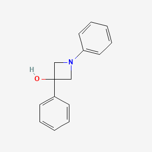 molecular formula C15H15NO B15457787 1,3-Diphenylazetidin-3-ol CAS No. 62082-45-5