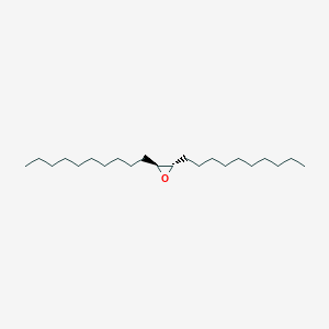 molecular formula C22H44O B15457796 (2S,3S)-2,3-Didecyloxirane CAS No. 61759-34-0