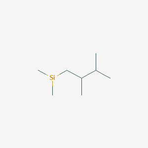 molecular formula C8H19Si B15457822 CID 53814720 