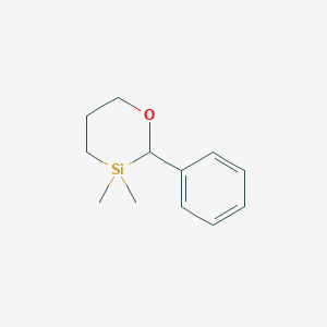 3,3-Dimethyl-2-phenyl-1,3-oxasilinane