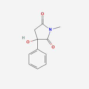 3-Hydroxy-1-methyl-3-phenylpyrrolidine-2,5-dione