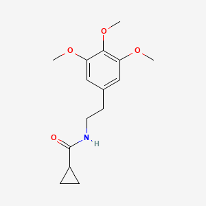 N-[2-(3,4,5-Trimethoxyphenyl)ethyl]cyclopropanecarboxamide